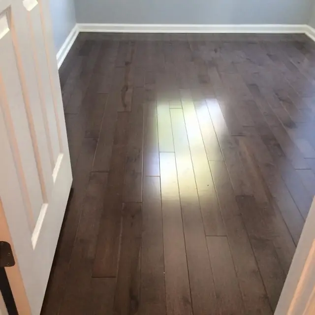 Hardwood flooring project in Bethesda, MD