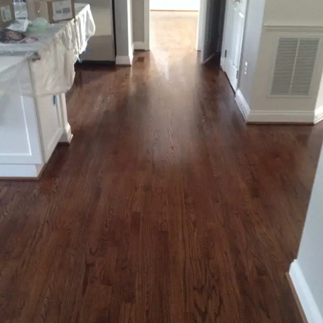 Hardwood flooring project in Bethesda, MD