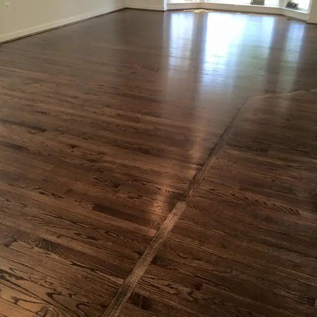 Hardwood flooring project by AG Construction