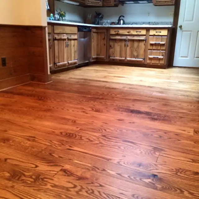 Hardwood flooring project by AG Construction