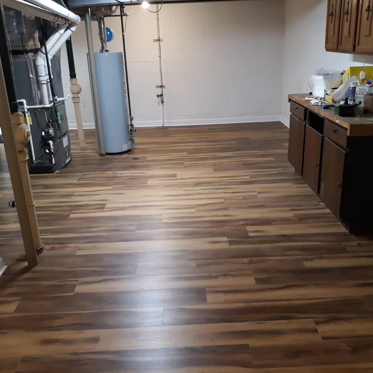Why Your Finished Basement Needs Luxury Vinyl Plank (LVP)